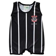 Macacão Bebê Corinthians Regata - Torcida Baby