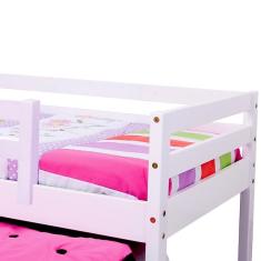 Cama Infantil c/ Grade de Proteção - Meninas - Casatema