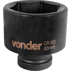 Soquete Sextavado de Impacto Encaixe 1" 65mm Aço Cromo - Vonder