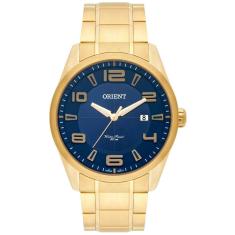 Relógio Orient Masculino Dourado Mgss1131 D2kx