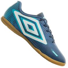 Chuteira Futsal Umbro Frame,Marinho/Branco/Scuba Blue,42