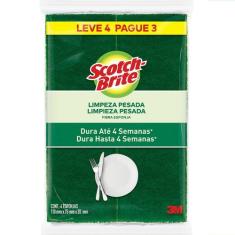 Esponja Multiuso Scotch-Brite 4un.