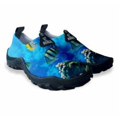 Tenis Sapatilha Pesca Treking caiaque Aquatica Beach Tennis Futevôlei 