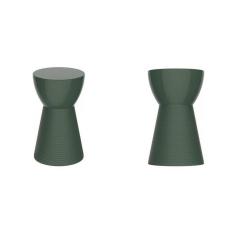 Conjunto com 2 Banquetas Verde Alecrim