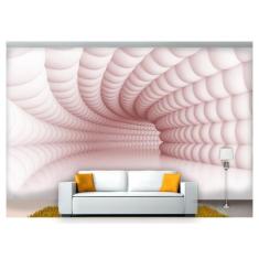 Papel De Parede Túnel Profundo Geométrico 3D At14 - Você Decora