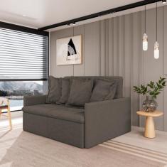 Sofá Retrátil e Reclinável 3 Lugares 180cm Dália CabeCasa MadeiraOrigi