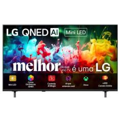 Smart TV LG QNED Mini LED AI 4K 65" Polegadas com Recurso para Jogos, 