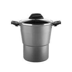 Cuscuzeira Especiarias 2 Litros Prata -Brinox  Ref.7100/356