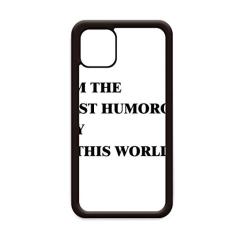 Capa I Am The Humorous Boy para iPhone 12 Pro Max para Apple Mini Mobile Case Shell