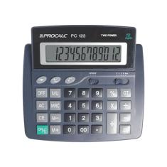 Calculadora De Mesa Procalc 12 Dígitos Pc123