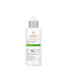 Adcos Aqua Fluid FPS50 Incolor - Protetor Solar Facial com Cor 40ml
