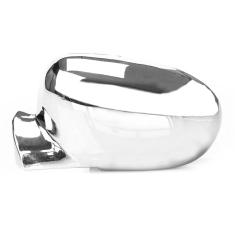 Capa de Espelho Retrovisor Cromado Vw Gol Parati Saveiro 1995 a 1999 Lado Esquerdo