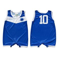 Macacão Bebê Cruzeiro Regata - Torcida Baby