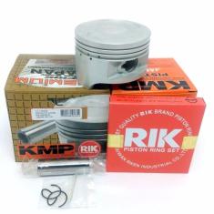 Kit Pistão Kmp Premium Anéis Rik Xr 200 Cbx 200 Nx 200 Std Á 2.00mm