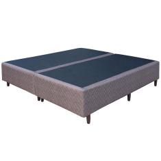 Base Box Queen Size Umaflex Berlim com Revestimento em Tecido Poliéster 32x158x198cm – Castor