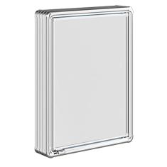 Espelheira para Banheiro 1 Porta 44cmx58cm Astra Cromado LBP13/S