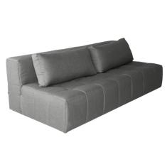 Sofá 3 Lugares Modular Soho Linho Cinza