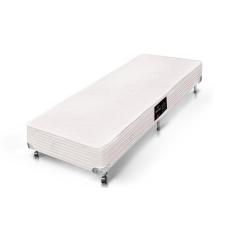 Cama Box Base Universal Solteiro Kingdom Aloe Vera (78x188x23) - Castor