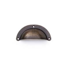 Puxador Concha Colonial Ouro Velho Puxador cômoda Gaveta 6 Pçs - Telis