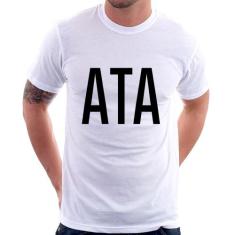 Camiseta ATA - Foca na Moda, Branco, P