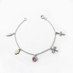 Pulseira Com Pingentes