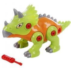 Brinquedo Infantil Dinossauro Triceratops Com Som - Maral