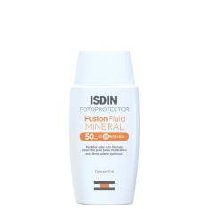 ISDIN Fotoprotector Fusion Fluid Mineral FPS 50 - Protetor Solar Facial 50ml