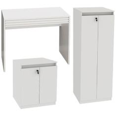 Escrivaninha Armario Balcao Escritorio Mex73x51x49