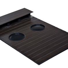 Esteirinha Bandeja Porta Controle Braço Sofá Imbuia