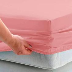 Lençol Super King Avulso c/ Elástico na Volta Toda Percal Flex 400 Fio