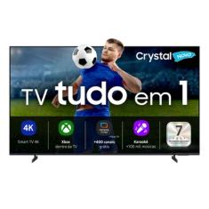 Samsung Smart Tv 70 Crystal Uhd 4k U8500f 2025, XBOX Cloud Gaming, Canais Gratuitos, 7 Anos De Atualização, Ai Energy Mode, Alexa Integrada 70