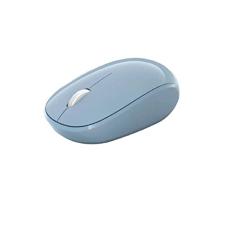 Microsoft Mouse Bluetooth - azul pastel. Design confortável, uso direito/esquerdo, roda de rolagem de 4 vias, mouse bluetooth sem fio para PC/laptop/desktop, funciona com computadores Mac/Windows