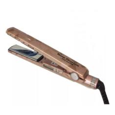 Prancha Nano Titanium BabyLiss Pro 450ºf, 110V, ROSE GOLD VETRO