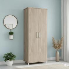 Armário Alto Multiuso 2 Portas 4 Prateleiras - Móveis Percasa