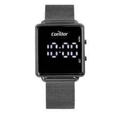 Relógio Condor Feminino Digital Led Grafite Comd1202Aj/4F