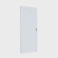Porta de Aço de Giro 215x85cm Laminada Riobras