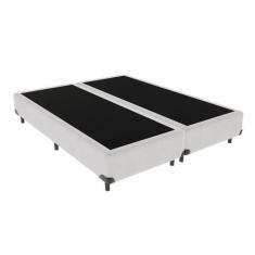 Cama Box King 193x203 Branco - Kaza Mix