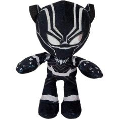 Boneco Pelúcia Marvel Pantera Negra de 25cm GYT40 GYT44 - Mattel
