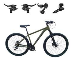 Bicicleta Aro29 Absolute Nero 5 Aluminio 21v Câmbios Trocador Shimano,