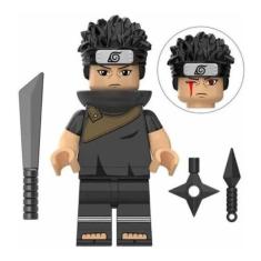 Boneco Blocos De Montar Uchiha Shisui Personagem Naruto