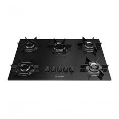 Cooktop Mueller 5 Bocas Com Queimador Ultra Chama MCG5BB Bivolt