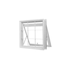 Janela de Aço Maxim-Ar 60x80cm com Grade Minas Sul MGM