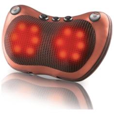 Travesseiro Almofada Elétrica Massageadora Movimento Shiatsu