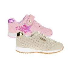 Tênis Feminino Escolar Casual - KIT 2 PARES Tam 23 ao 34-Feminino