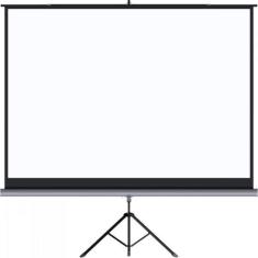 Tela Retratil com Tripe Serie a 2,10M X 1,50M 4:3 TTM100VA tes