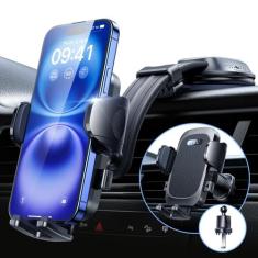 Suporte de Telefone para Carro YRU 2025 Ultimate - Rotação 360° e Sucç