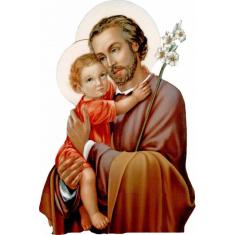 Quadro Decorativo Religioso São José 40x60cm