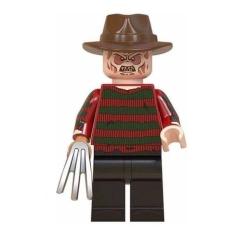 Boneco Blocos De Montar Freddy Krueger Terror Pesadelo