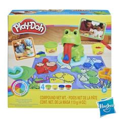 Conjunto Massas De Modelar Play-Doh Sapo Dia Na Lagoa Hasbro