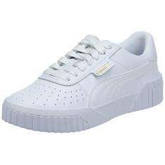 PUMA Cali Tênis feminino, Branco, 40